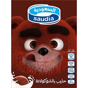 حليب السعودية بالشوكولاتة 200 مل