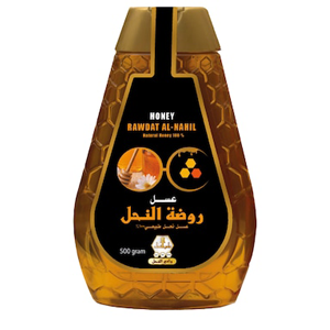عسل روضة النحل قوارير 500 جرام