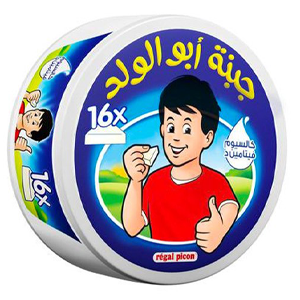 جبنة ابو ولد مثلثات 16 قطعة 240 جرام