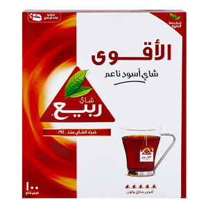 شاي ربيع الاقوى 100 كيس*2 جم